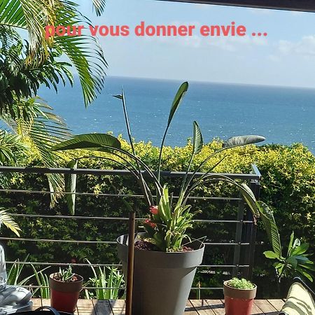 Suite Indigo Jacuzzi Prive Piscine Vue Mer Acces Cuisine Laverie Saint Pierre Exterior foto